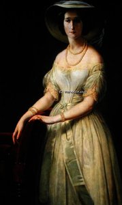 Empress Eugenie — Claude Marie Paul Dubufe