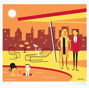 G - Das Geheimnisvolle G — Josh Agle (shag)