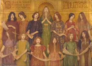 Alleluia — Thomas Cooper Gotch