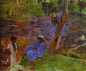Am Teich — Eugène Henri Paul Gauguin