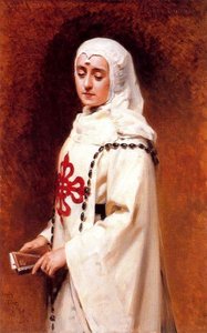 The Actress María Guerrero As Doña Inés — Raimundo De Madrazo Y Garreta