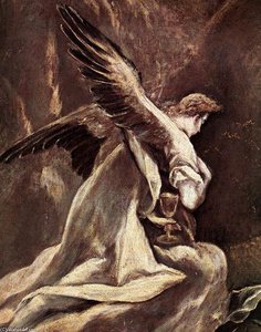 The Agony In The Garden (detail) — Ел Греко, Spanish Mannerism