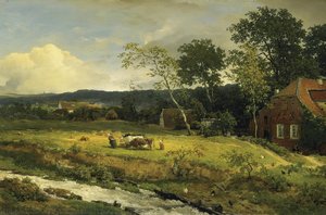 Landscape In Hessen — Andreas Achenbach