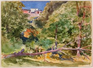 Rustic Landscape — Onorato Carlandi