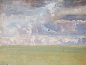 Sky Study - — Sir Alfred James Munnings