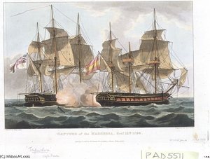 Capture Of The Mahonesa — Thomas Whitcombe