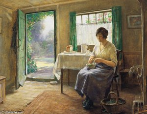 Lunchtime Preparations — William Kay Blacklock