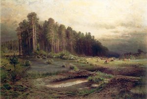 Elk Island In Sokolniki — Aleksey Savrasov