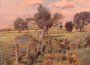 A Marshy Landscape — Gilbert Spencer