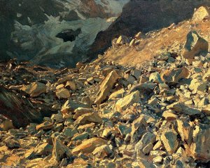 Moraine — John Singer Sargent, Impressionism