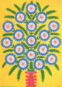 I Give My Little Stars To Children — Marija Primachenko, Naive Art / Primitivism