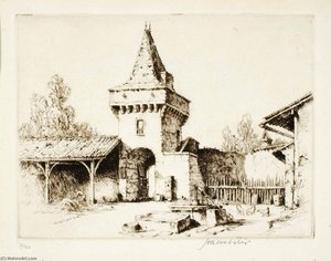 Le Donjon Du Chateau Du Barrail — Herman Armour Webster