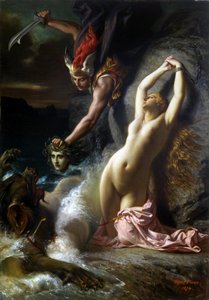 Andromeda Chained To A Rock — Henri Pierre Picou