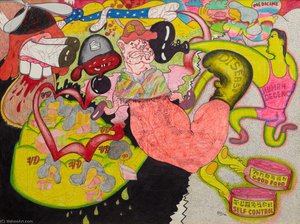 No Title — Peter Saul, Pop Art