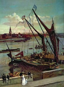 Unloading The Barge — Walter Greaves
