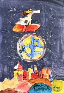 Flying on Books