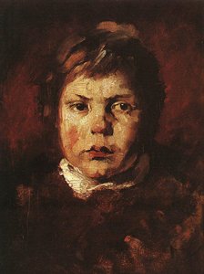 A Child's Portrait — Frank Duveneck