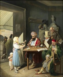 Greeks and Turks in a Viennese Coffeehouse