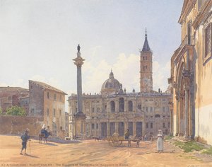 The Basilica Of Santa Maria Maggiore In Rome — Rudolf Von Alt