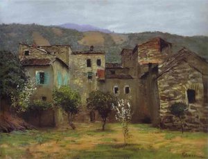 In The Vicinity Of Bordiguera, In The North Of Italy — Isaak Ilyich Levitan