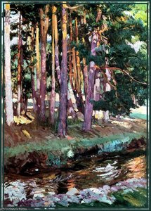 El Ba_o De La Reina Valsain — Joaquín Sorolla Y Bastida
