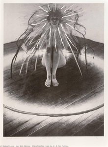 Bride Of The Fire, From The A. I. R. Print Portfolio — Mary Beth Edelson