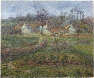 Landscape In A Valley — Gustave Loiseau