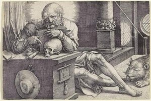 Saint Jerome In His Study — Lucas Van Leyden