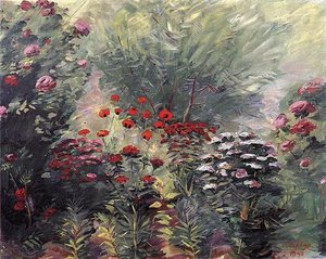 Flowers. A Nook Of The Garden. — Martiros Sarian