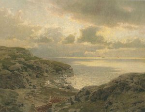 Solgangsbris — Hans Fredrik Gude