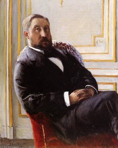 Portrait Of Jules Richemont — Gustave Caillebotte