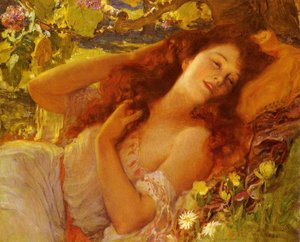 Dolce Far Niente — Frederick Arthur Bridgman, Orientalism