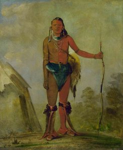 Aih No Wa, The Fire, A Fox Medicine Man — George Catlin