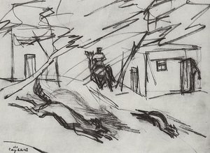 On The Street — Martiros Sarian
