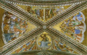 Ansicht Des Kirchengewölbes — Fra Angelico, Early Renaissance