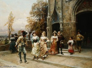 Courtship — Cesare Auguste Detti