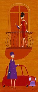The Graceful Assasin — Josh Agle (shag)