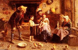 Grandparent's Visit — Eugenio Zampighi