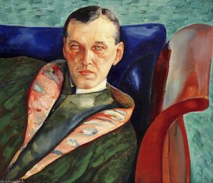Portrait Of A.a. Korovin — Boris Dmitrievich Grigoriev