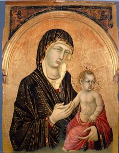 Madonna Und Kind (nr. 583) — Simone Martini, Sienese Gothic