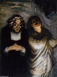 Scene From A Comedy — Honoré Daumier, Satirical Realism
