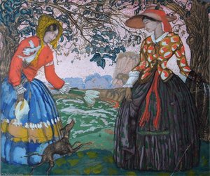 Neighbors — Boris Dmitrievich Grigoriev