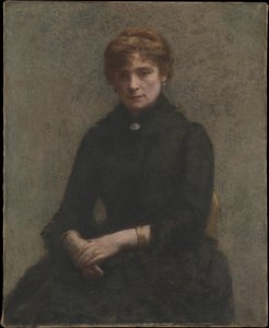 Portrait Of A Woman — Henri Fantin-latour