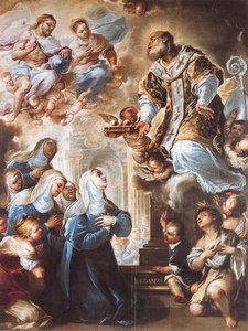 San Nicola In Gloria — Luca Giordano