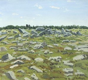 Study For Midday Barren — Neil Gavin Welliver