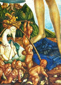 Untitled (5692) — Ernst Fuchs, Fantastic Realism