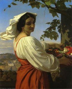 La Chiaruccia — Alexandre Cabanel, Romanticism