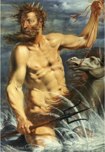 Neptune on a Horse Werner Jacobsz