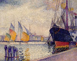 Canal De La Guidecca, Venice — Henri Edmond Cross