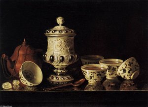 Still-life With Chinese Teabowls